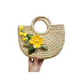 Water Hyacinth Bag For Travel 1